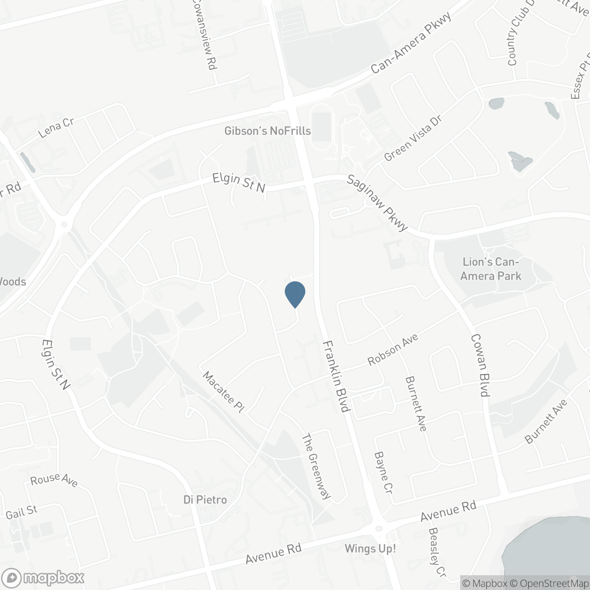 64 FROBISHER Court, Cambridge, Ontario N1R 6Z5